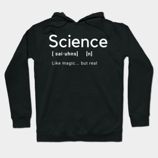 science like magic but real dictionary definition design Hoodie